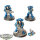 Space Marines - 3x Primaris Eradicators - bemalt