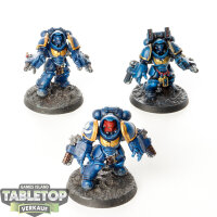 Space Marines - 3x Primaris Aggressors - bemalt