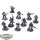 Astra Militarum - 10 x Cadian Shock Troops klassisch - teilweise bemalt
