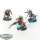 Tyraniden - 3 Tyranid Warriors - bemalt