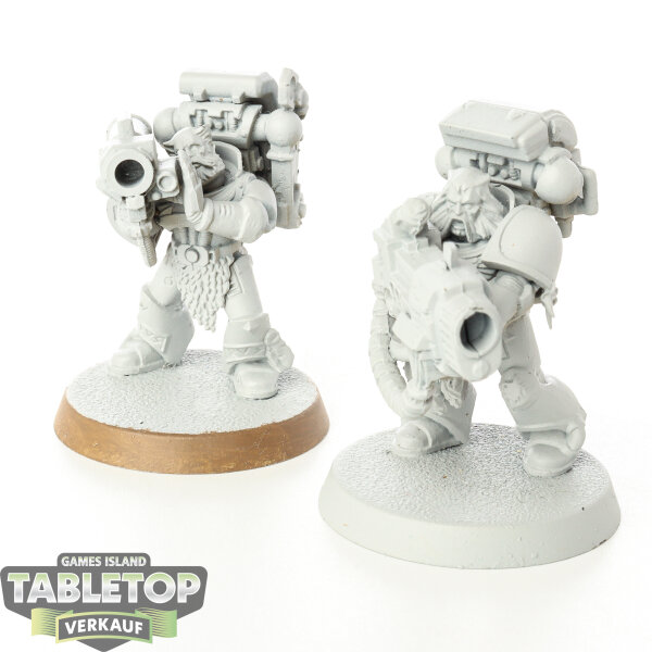 Space Marines - 2x Devastator Squad - grundiert