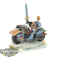 Space Wolves - Iron Priest on Bike - bemalt