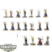 HdR Figuren - Gut - 18x Warriors of the Last Alliance -...