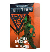 Kill Team - Blades of Khaine Datenkarten (Deutsch)