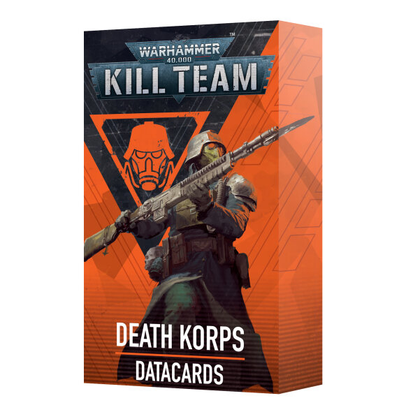 Kill Team - Death Korps Datacards (Englisch)
