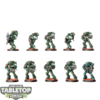 Dark Angels - 10 x Tactical Squad klassisch - teilweise...