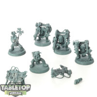 Orks - 5x Ork Lootas - grundiert