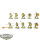 Orruk Warclans - 10x Gutrippaz - teilweise bemalt