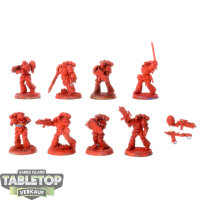 Space Marines - 8x Assault Intercessors - grundiert