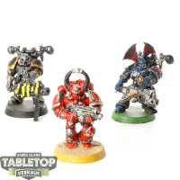 Chaos Space Marines - 3x Chaos Space Marines Klassisch -...