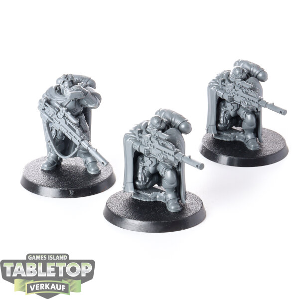 Space Marines - 3 Eliminators - unbemalt
