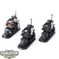 Deathwatch - 3x Biker - teilweise bemalt