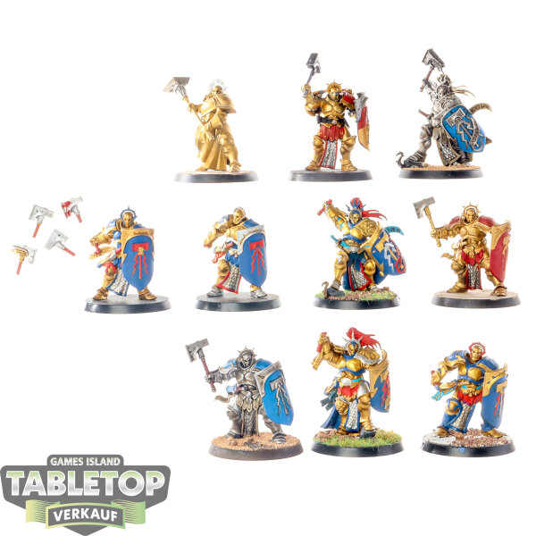Stormcast Eternals - 10 x Liberators klassisch - teilweise bemalt