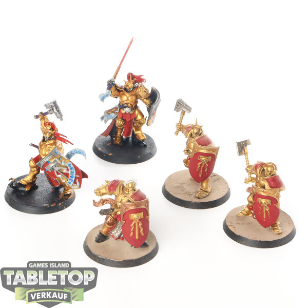 Stormcast Eternals - 5 x Liberators klassisch - teilweise bemalt