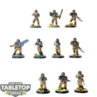 Astra Militarum - 10 x Cadian Shock Troops klassisch -...