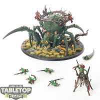 Gloomspite Gitz - Arachnarok Spider with Flinger - bemalt