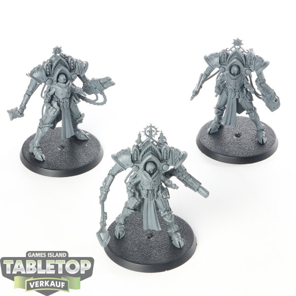 Adepta Sororitas - 3x Paragon Warsuits - unbemalt