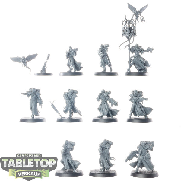 Adepta Sororitas - 10x Dominion Squad - unbemalt