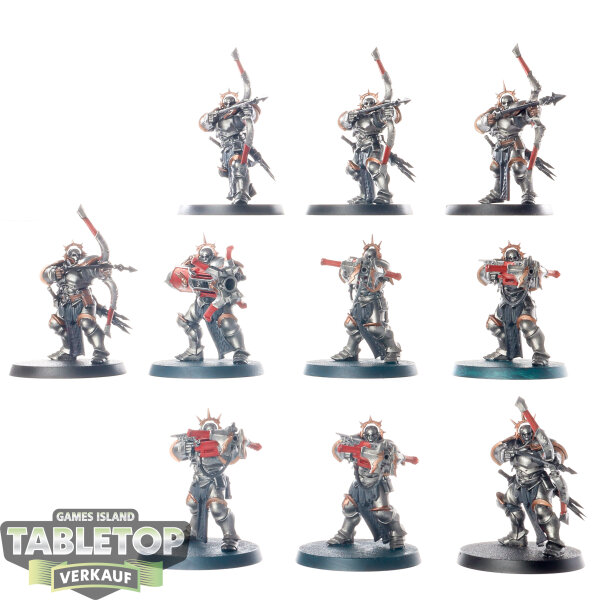 Stormcast Eternals - 10x Judicators - teilweise bemalt