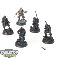 Astra Militarum - 5x Death Korps of Krieg Command Squad -...