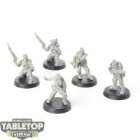 Astra Militarum - 5x Elysian Hardened Veterans with...