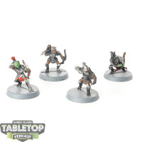 HdR Figuren - Böse - 4x Moria Armoured Goblin Bowmen...