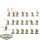 Ossiarch Bonereapers - 20x Mortek Guard - teilweise bemalt