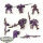 Adeptus Custodes - 5x Custodian Guard Squad - teilweise bemalt