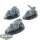 Space Marines - 3 x Outriders - unbemalt