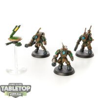 Tau Empire - 3x Stealth Battlesuits - bemalt