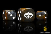 Baron of Dice - Beastmen 16mm Round Corner Dice (25)