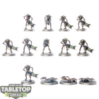Necrons - 10 x Necron Warriors - bemalt