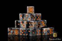 Baron of Dice - Inquisition Order 16mm Square Corner Dice...