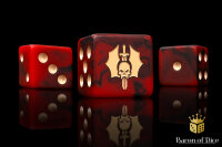 Baron of Dice - Cursed Vampire 16mm Square Corner Dice (25)