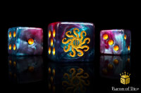 Baron of Dice - Cult of Knowledge, Teal 16mm Square...