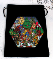 Baron of Dice - Premium Black Dice Bags - Winter Rumble