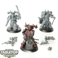 Chaos Space Marines - 3x Chosen - teilweise bemalt