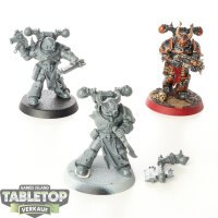 Chaos Space Marines - 3x Chaos Space Marines - teilweise...