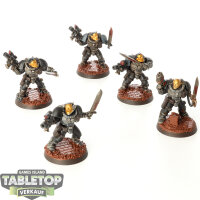 Space Marines - 5x Scouts klassisch - bemalt