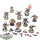 Chaos Space Marines - 10x Chaos Space Marines Klassisch - teilweise bemalt