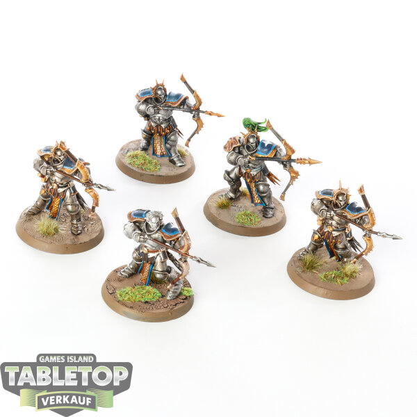 Stormcast Eternals - 5 x Judicators - bemalt