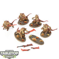 Beasts of Chaos - Centigon Heavy Weapons - teilweise bemalt