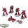 White Scars - 5x Heavy Intercessors - teilweise bemalt