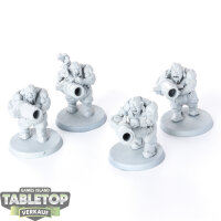 Ogor Mawtribes - 4x Leadbelchers - grundiert