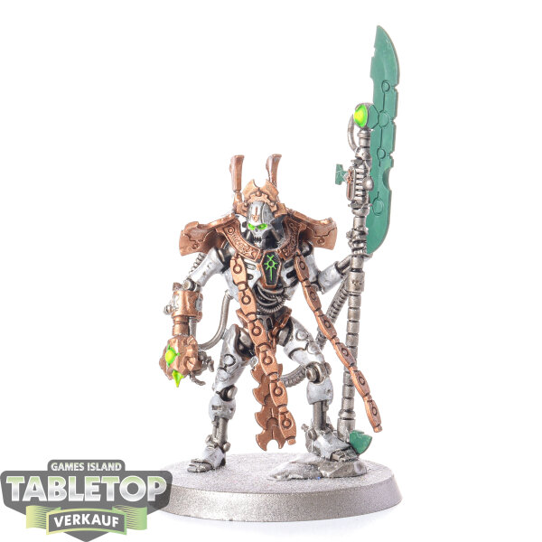 Necrons - Overlord with Tachyon Arrow - bemalt