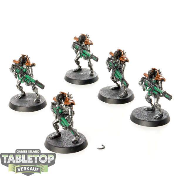 Necrons - 5x Deathmarks - teilweise bemalt