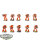 Space Marines - 10x Tactical Squad Klassisch - bemalt