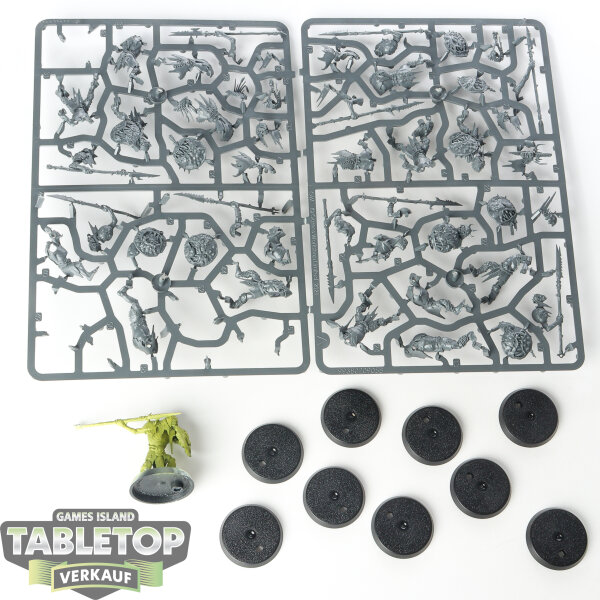 Orruk Warclans - 10 x Gutrippaz - im Gussrahmen