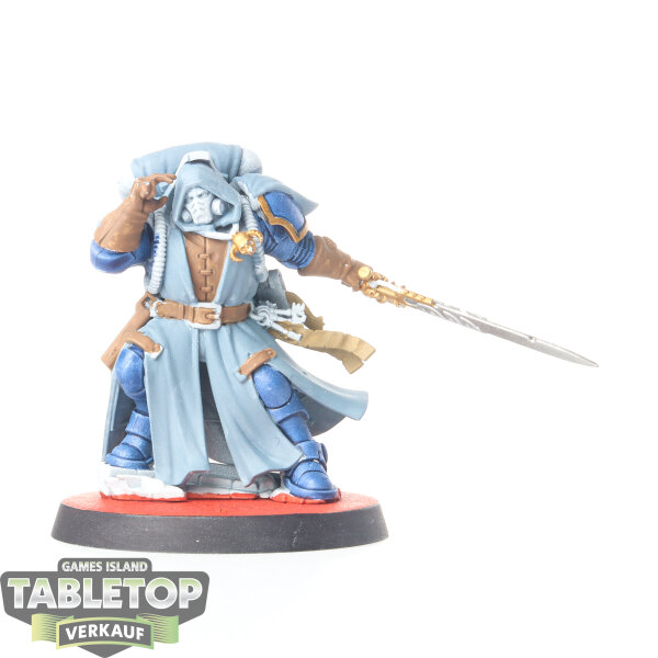 Space Marines - Primaris Librarian in Phobos Armour - teilweise bemalt