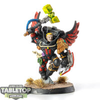 Space Marines - BLood Angels Chaplain with Jump Pack -...